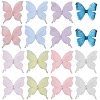 48Pcs 8 Colors Single Color 3-Layer Fibre Tulle Ornament Accessories FIND-SC0005-73-1