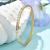 304 Stainless Steel Rhinestone Bangles for Women BJEW-Z092-08G-2