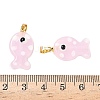 Handmade Lampwork Pendants LAMP-G168-04A-3