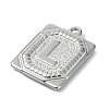 Anti-Tarnish 304 Stainless Steel Pendants STAS-U033-01P-L-2