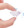 Acrylic Diamond Gems Pointed Back Cabochons GACR-PH0003-01C-2