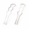 Rack Plating Brass Hair Forks OHAR-C004-01P-1