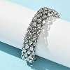 304 Stainless Steel Link Chain Bracelets for Women BJEW-D344-01P-1