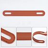 CHGCRAFT 7Pcs 7 Colors PU Leather Bag Handle FIND-CA0002-33-4