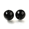 (Defective Closeout Sale: Damaged Hole Edge) Natural Black Onyx(Dyed & Heated) Beads G-XCP0001-22-2