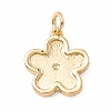 Brass Enamel Pendants KK-P217-02G-4