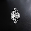 Hollow Out Flower Brass Finger Rings for Women FS-WG816AE-02-4
