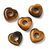 Natural Tiger Eye European Beads G-C252-01E-1