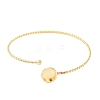 Brass Twisted Ring Cuff Bangle Making FIND-P035-09G-2
