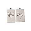 Non-Tarnish 201 Stainless Steel Pendants STAS-K251-056P-1