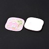 Printed Acrylic Cabochons MACR-C003-30-3