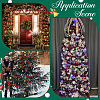 5.5M Christmas Polyester Tartan Print Ribbon for Sewing Decoration OCOR-SP0001-15-6