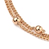 Brass Curb Chains Multi-strand Bracelets SJEW-JS01134-3