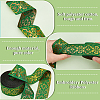 14M 2 Colors Ethnic Style Embroidery Polyester Ribbons OCOR-PH0002-05-4