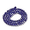 Electroplate Opaque Glass Beads Strands LS-EGLA-A035-P6mm-A09-2
