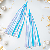 Kids Polyester Tassel Ribbon FIND-GF0008-95B-7