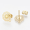 304 Stainless Steel Stud Earring Findings STAS-S079-35A-2