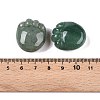 Natural Green Aventurine Footprint Figurines DJEW-N003-02H-3