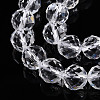 Natural Quartz Crystal Beads Strands G-S345-8mm-35-4