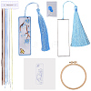 DIY Bookmarks Embroidery Starter Kit DIY-WH20816-004B-7