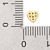 Rack Plating Brass Micro Pave Clear Cubic Zirconia Cabochons KK-F874-02G-07-3