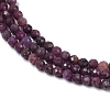 Natural Ruby Beads Strands G-I379-A01-01-4