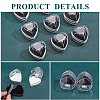 Heart Plastic Ring Boxes CON-WH0084-83A-5