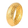 Textured 304 Stainless Steel Hinged Bangles for Women WG45BC2-01-4