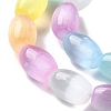 Macaron Color Natural Selenite Beads Strands X1-G-B102-A01-02-3
