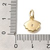 Brass Micro Pave Cubic Zirconia Pendants KK-Q001-13G-02-3