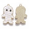 Halloween Theme Alloy Enamel Pendants LS-ENAM-J649-09LG-2