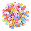 1 Bag 2-Hole Resin Buttons BUTT-SP0001-19A-1