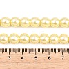 Eco-Friendly Dyed Glass Pearl Round Beads Strands HY-A008-8mm-RB012-5