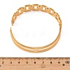 304 Stainless Steel Hinged Bangles for Women SA-C001-06A-G-2
