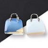 Opalite Brass Pendants KK-E274-01P-01-3