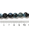 Natural Agate(Dyed & Heated) Beads Strands G-H066-B07-03-5