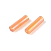 Glass Round Bugle Beads GLAA-WH0031-50E-3