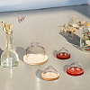 DELORIGIN 5 Sets 5 Style Top Knob Glass Dome Cover AJEW-DR0001-05-4