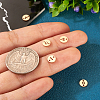 Real 14K Gold Plated Brass Connector Charms KK-TAC0017-04G-04-5