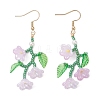 304 Stainless Steel Dangle Earrings EJEW-MZ00587-04-2