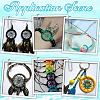 DIY Woven Web/Net Bracelets Making Findings Kit DIY-SC0027-95-5