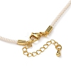 2MM Round Nylon Milan Cord Necklace Makings MAK-F038-C33-G-2