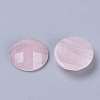 Natural Rose Quartz Cabochons X-G-T062-25-2