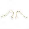 Brass Earring Hooks X-KK-S348-217-2