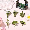 6Pcs 6 Styles Baking Paint Alloy Lapel Pins for Backpack Clothes JEWB-CJ0003-02-6