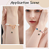 80Pcs Natural Chalcedony Beads Strands G-PA0002-36A-5
