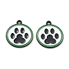 Panda Theme Alloy Enamel Pendants ENAM-F150-05-1