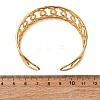 304 Stainless Steel Cuff Bangles for Women BJEW-G749-01G-5