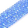 Electroplate Glass Beads Strands EGLA-A044-T3mm-L14-1