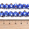 Handmade Bumpy Lampwork Beads Strands LA-CBA05D6-01-08-3